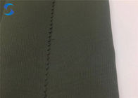 Green 87gsm 240T Jacquard Clothing Fabric Plain Dyed