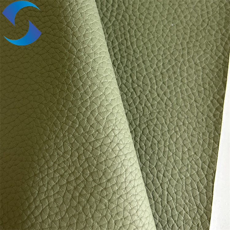 1.45mm PVC Faux Leather Fabric 140/160 Synthetic With Cat Paw Automotive