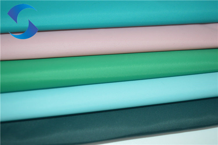 Downproof 60gsm 310T PU Coated Nylon Fabric Breathable