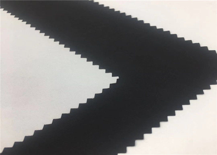 150cm 76gsm 320T Polyester Pongee Fabric PU Coated